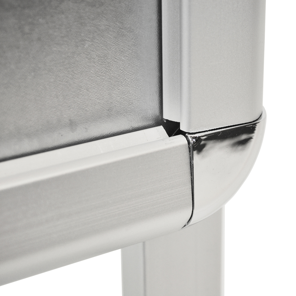 Aluminium stoepbord - Zilver - Afbeelding 2