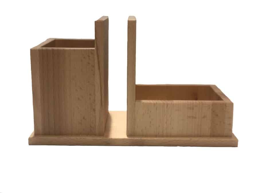 Tafelorganizer - Lichtkleurig beukenhout - Afbeelding 4