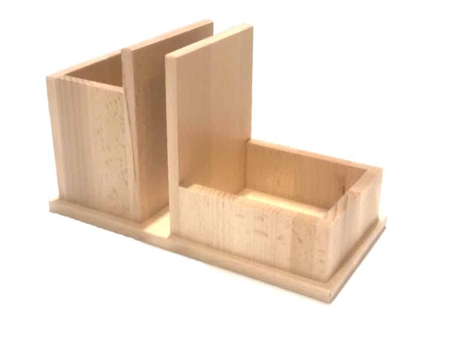 Tafelorganizer - Lichtkleurig beukenhout